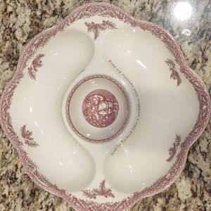 Johnson Brothers Chip and Dip Platter